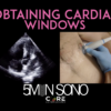 Five Minute Sono - Obtaining Cardiac Windows