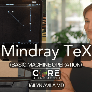 Mindray TeX Ultrasound Machine Core Ultrasound